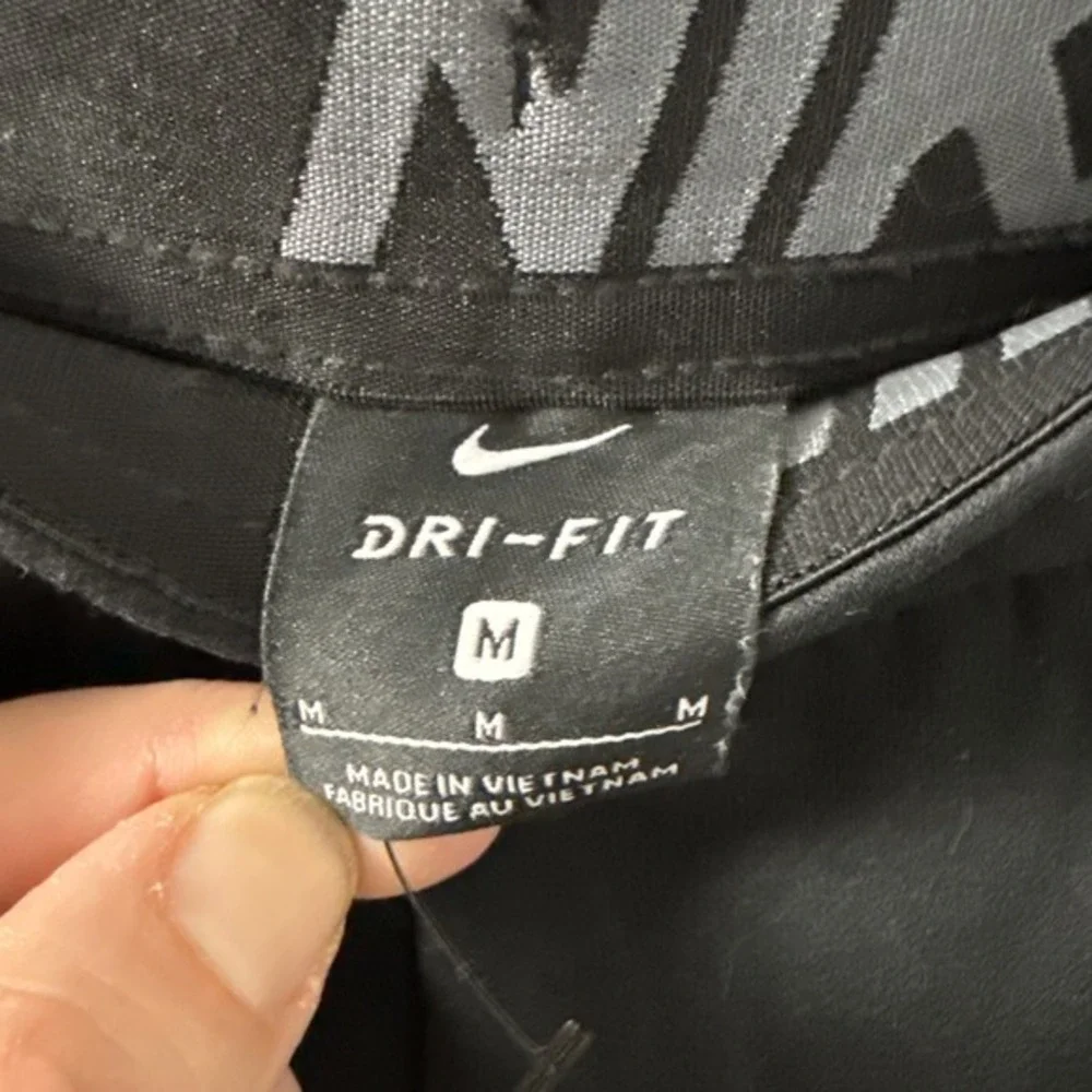 Nike Dri-FIT Mens Training Pants Black‎ Fleece Lined 932253-010 Size Medium